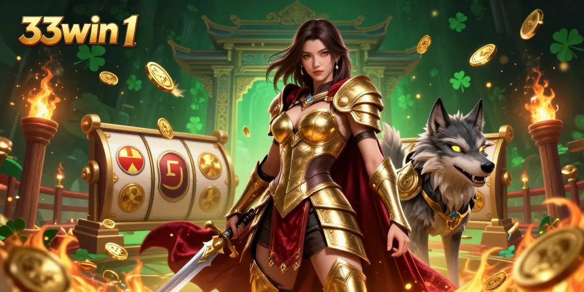 Join the thrilling action at 33win 1 as you strive for epic wins amid glittering coins and dynamic gameplay!