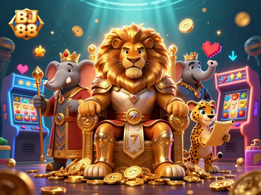 Engage in thrilling adventures at BJ 88 with vibrant slot reels and captivating game elements!