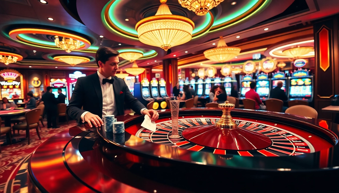 Experience the excitement of onicplay with vibrant casino games and betting action.