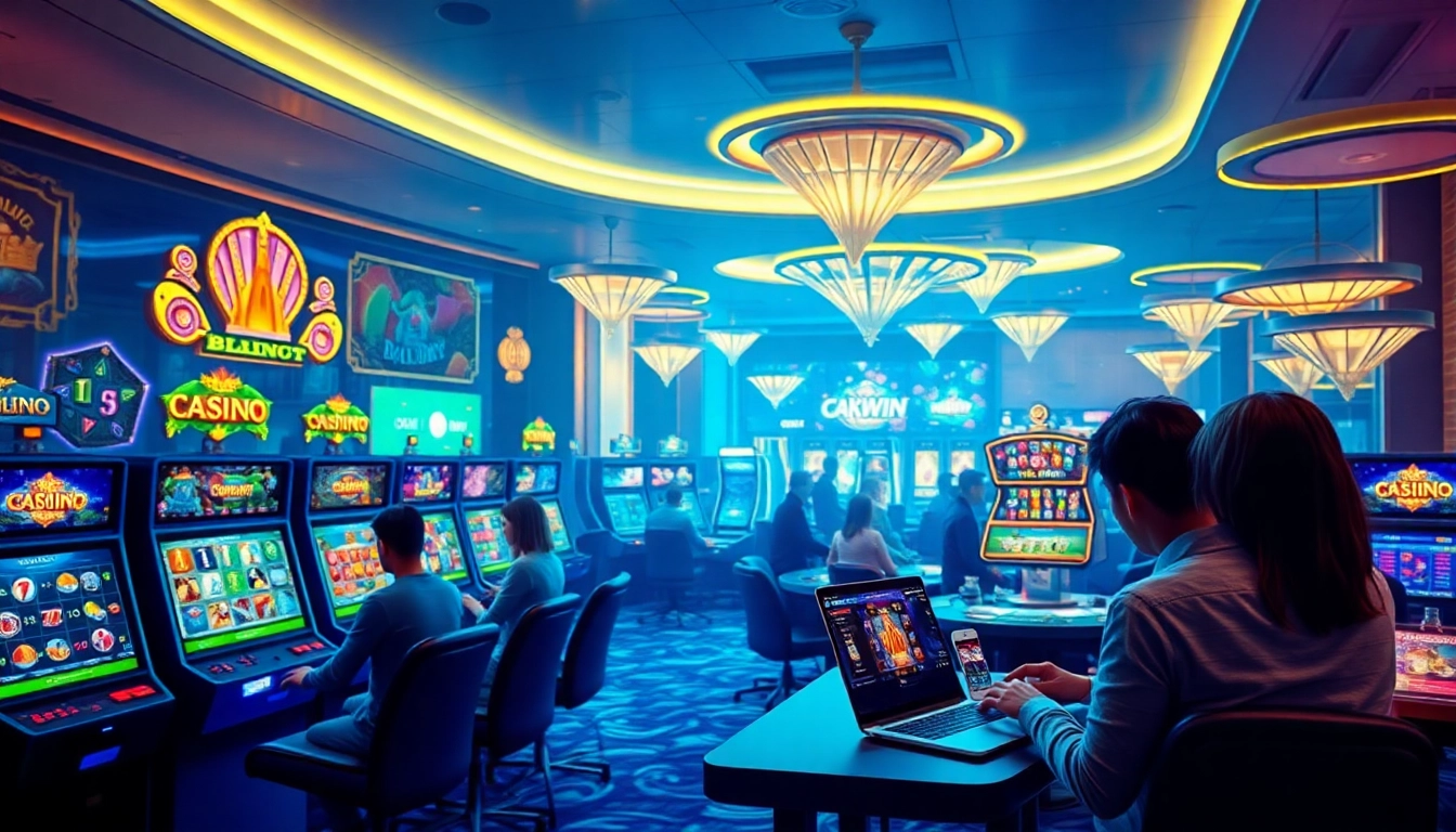 Okwin online gaming platform showcasing exciting casino games and user engagement.
