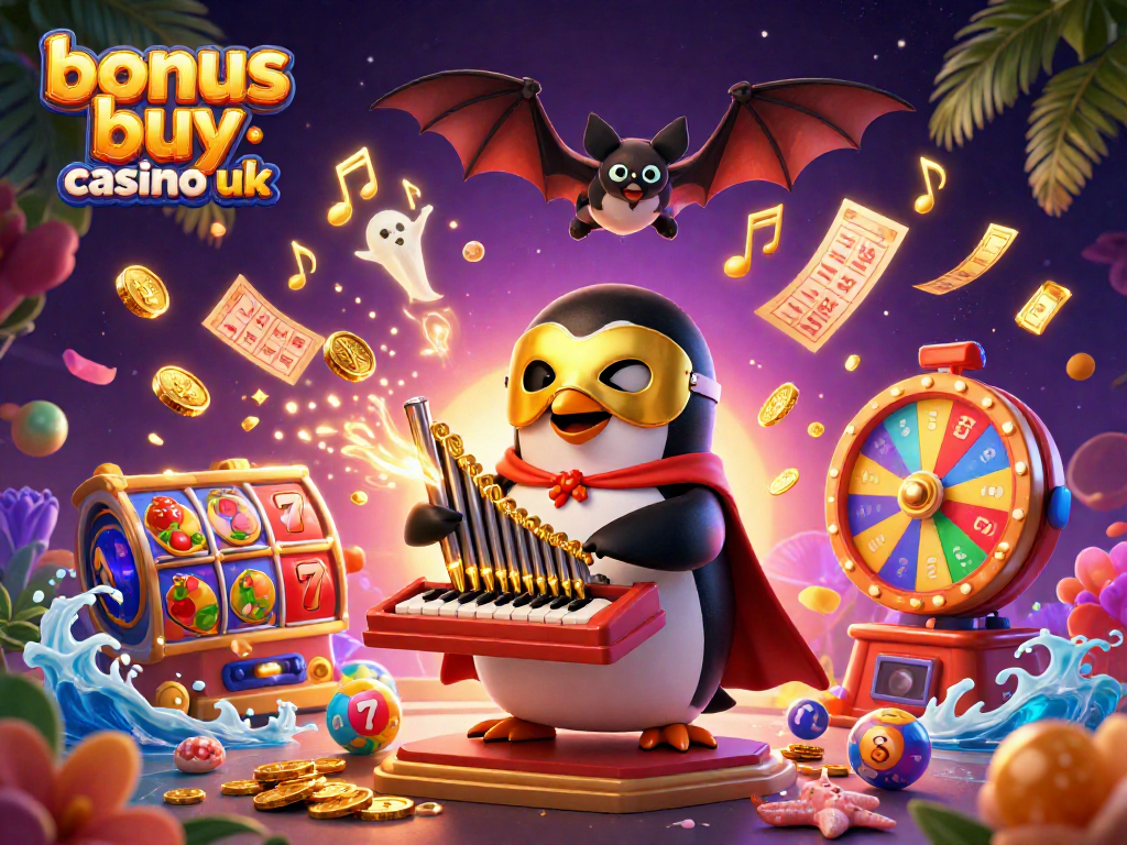Experience thrilling gameplay at a bonus buy casino uk, featuring vibrant slot machines and dynamic game elements.