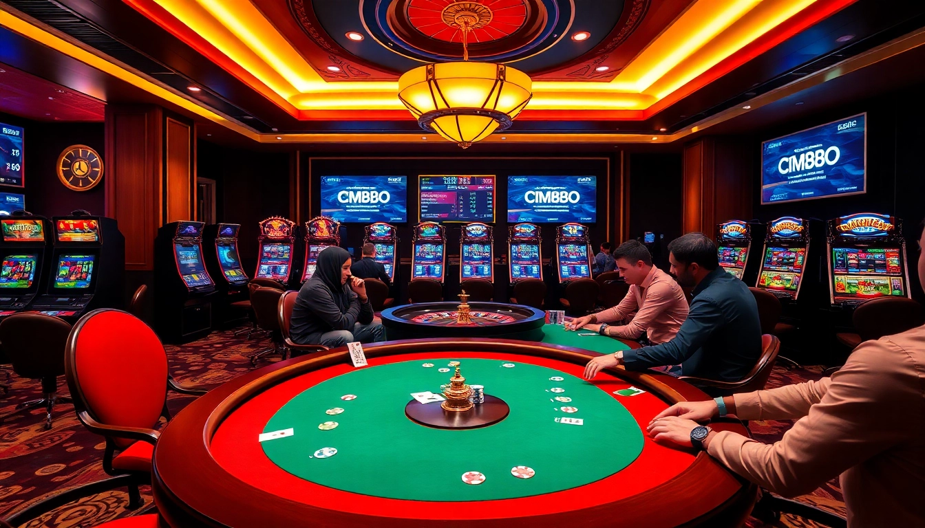 Experience online gaming excitement with https://mm88.observer/ showcasing a vibrant poker table scene.