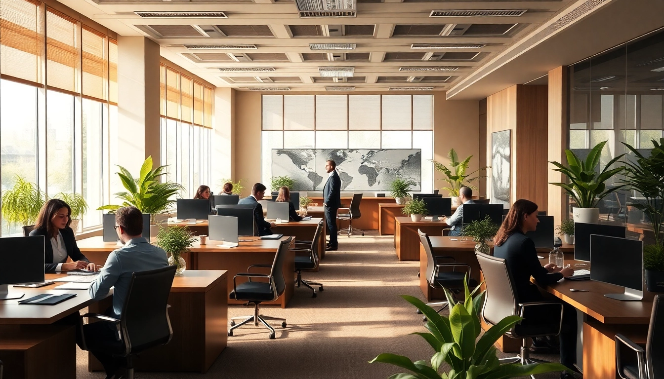View of a professional office at https://www.expertlawattorneys.com illustrating teamwork among attorneys.