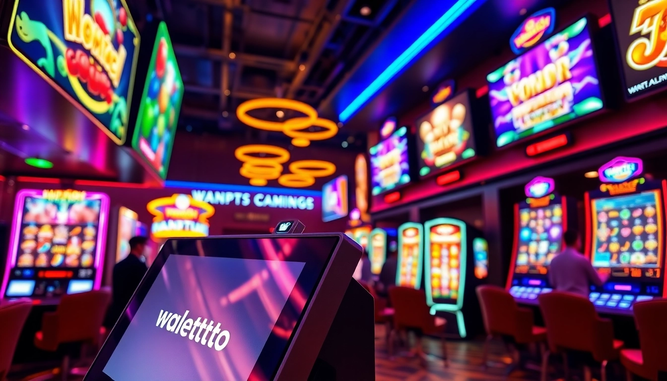 Mencoba permainan slot di walettoto dengan terminal modern dan grafis menarik.
