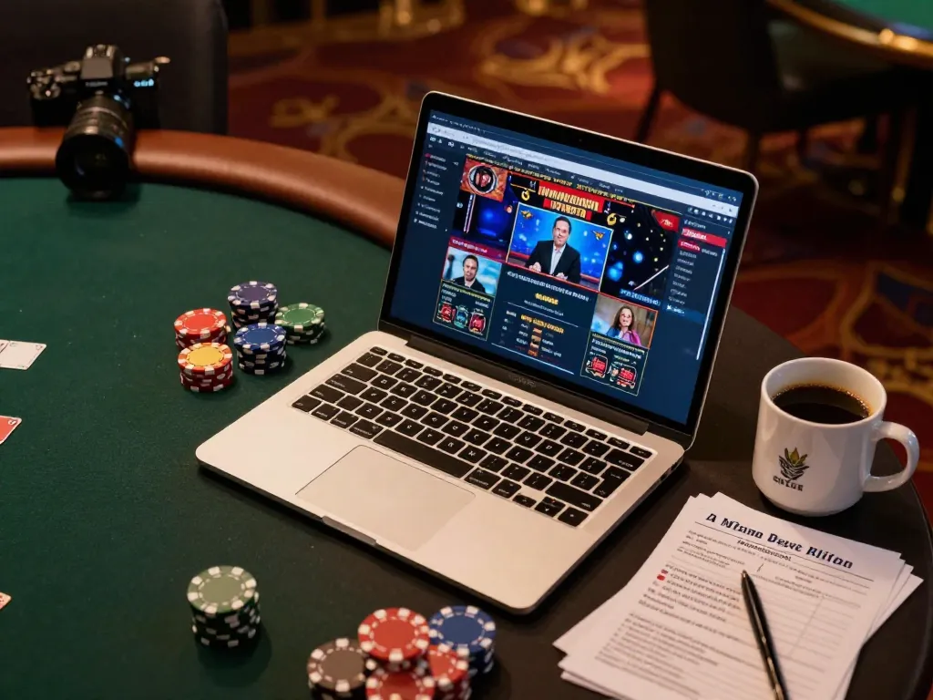 Player engaged in strategic online poker gaming with rikvip interface, showcasing responsible gambling practices