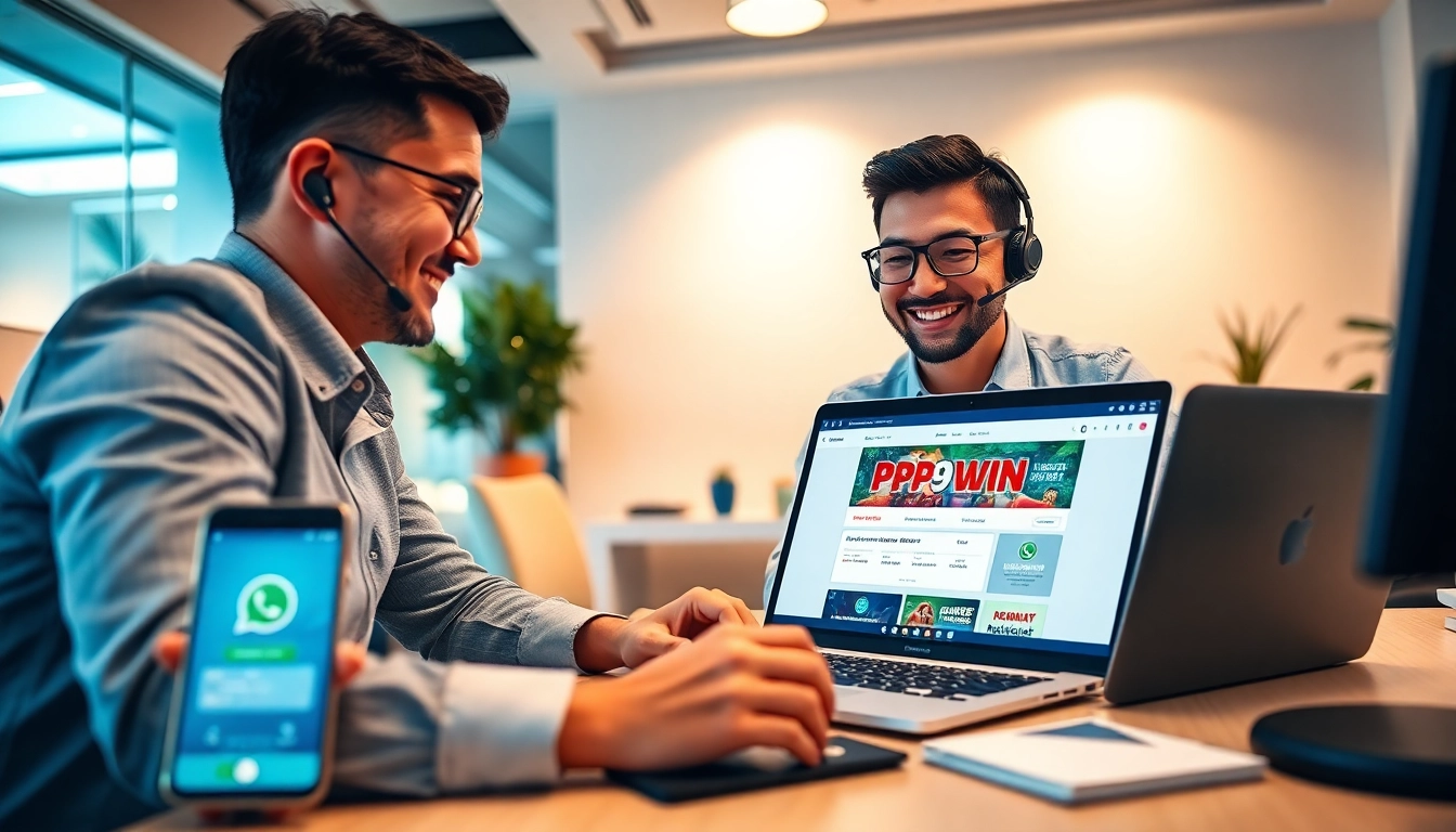Effortlessly create PP9WIN account with personalized assistance from our friendly support team via WhatsApp.