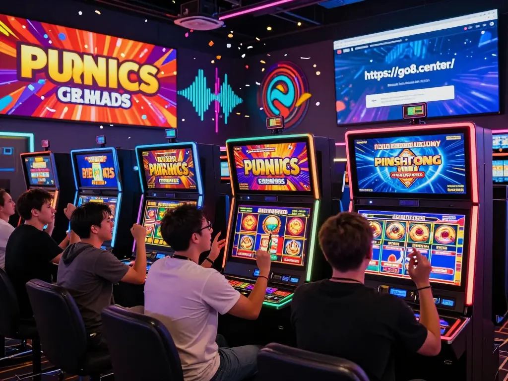 Players celebrating a win on the GO8 betting platform, showcasing excitement at https://go8.center/ in a vibrant casino atmosphere.