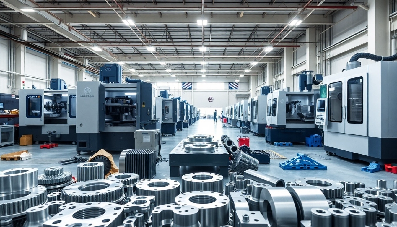 Showcasing Chiheng Custom CNC Machining in a professional workshop with advanced equipment.