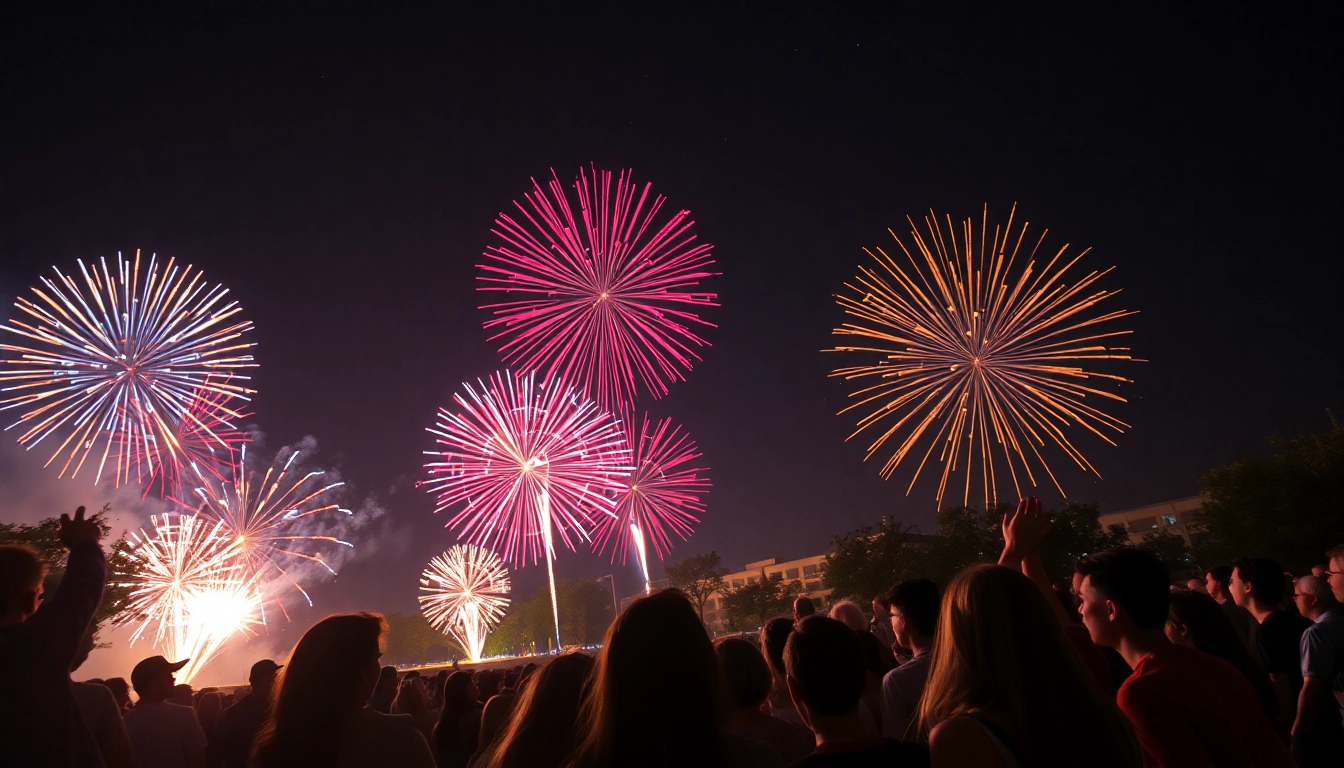 Watch vibrant fireworks at https://5starfireworks.co.uk lighting up the night sky with excitement.