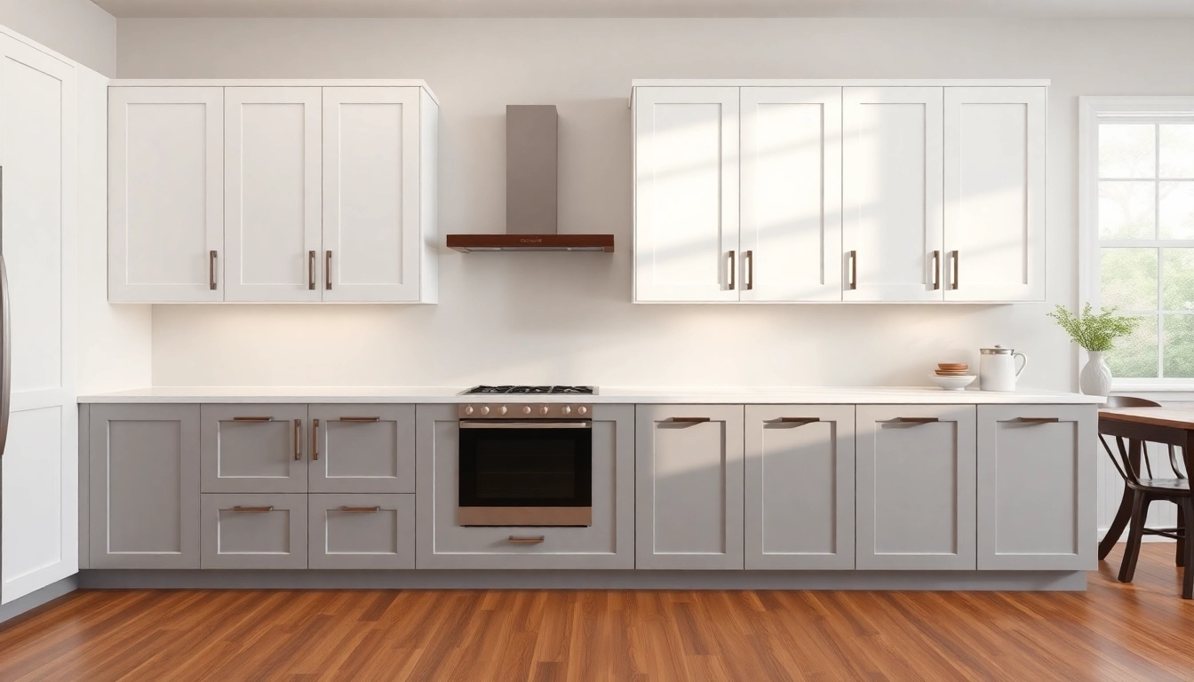 Refacing kitchen cabinets in Clearwater FL showcasing elegant designs and modern aesthetics.