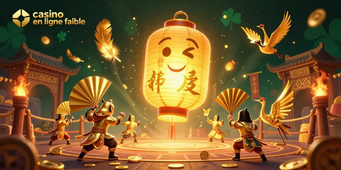 Gagnez aux jeux avec casino en ligne fiable et ses lanternes dorées illuminant le marché nocturne.
