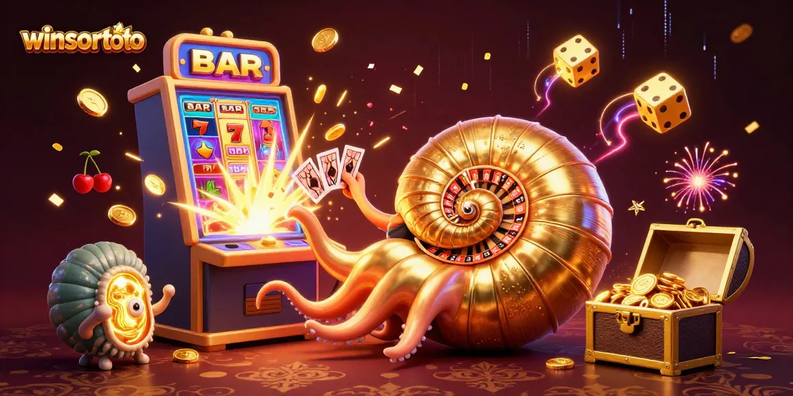 Menangkan jackpot di winsortoto dengan slot mesin 3D dan nautilus kasino yang memukau.