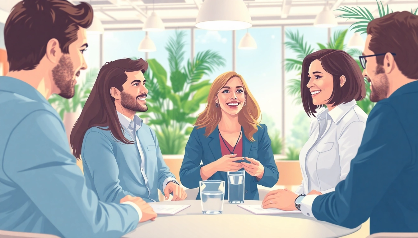 Engaging social scene depicting the break the ice origin, showing individuals overcoming barriers at a networking event.
