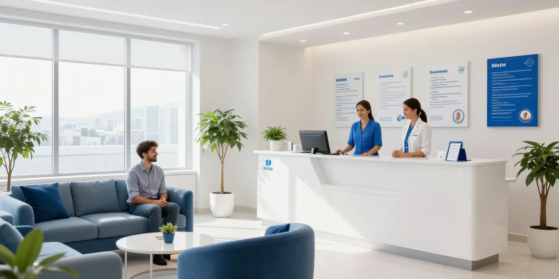 Hair transplant Istanbul consultation at a modern healthcare clinic.