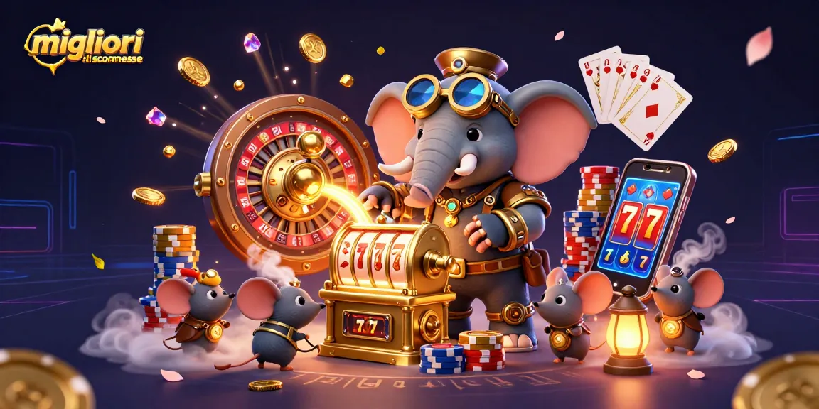 Gioca nei migliori siti scommesse con il divertente ingegnere steampunk e il suo mondo di giochi.