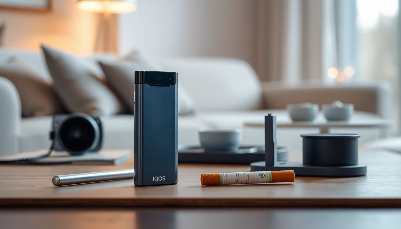 Explore the features of IQOS Iluma complete guide in a stylish and modern setting.