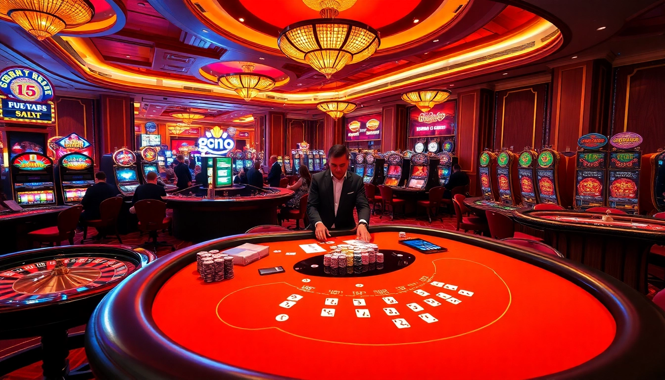 Experience the thrill of go88 live casino gaming with vibrant action at the table.