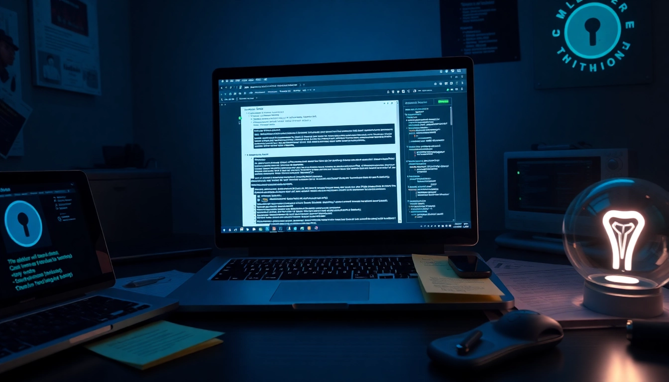 Explore the hidden wiki digital workspace showcasing dark web links and services.
