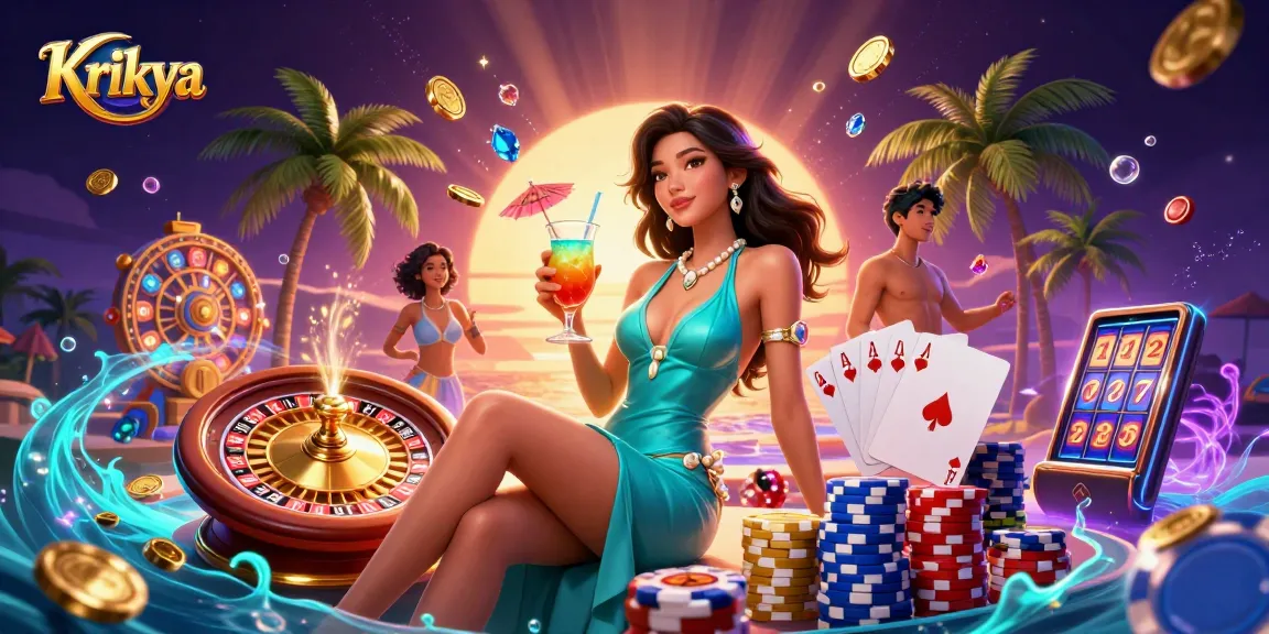 Krikya offers an exciting online gaming experience with vibrant graphics and rich rewards.