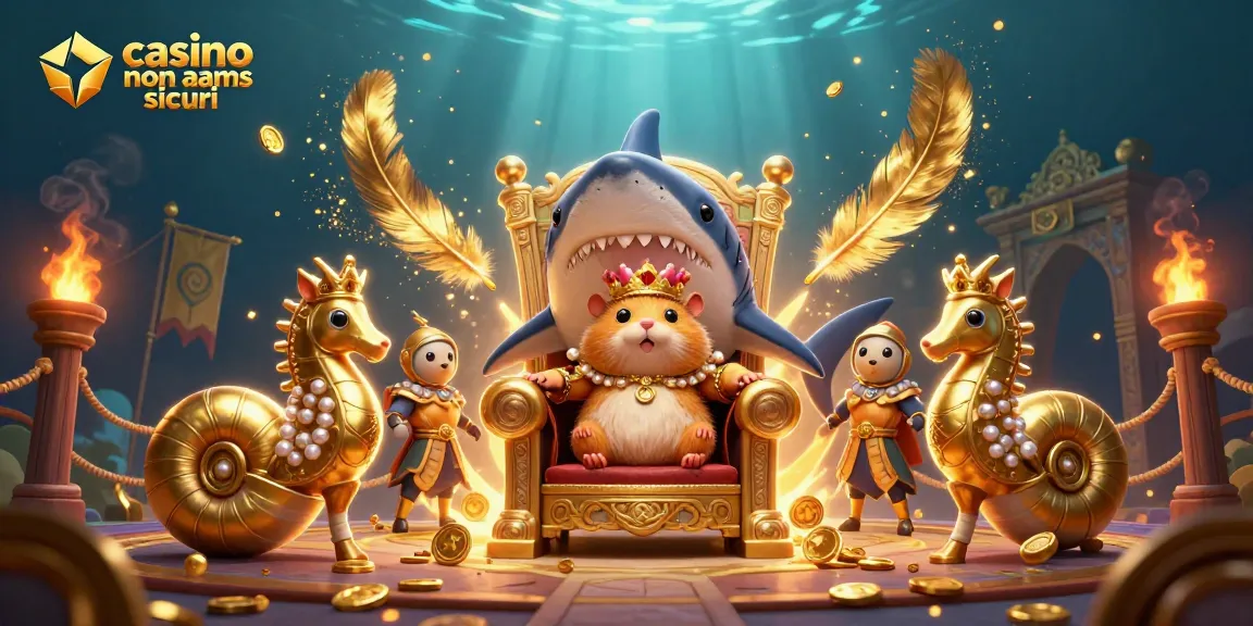 Giocare nei casino non AAMS sicuri con il re dei criceti dorati in un mondo sottomarino ricco di avventure.