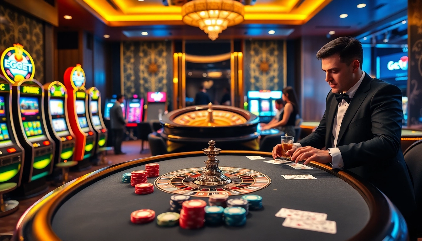 Experience the thrill of GG88 with vibrant casino games and elegant arrangements.