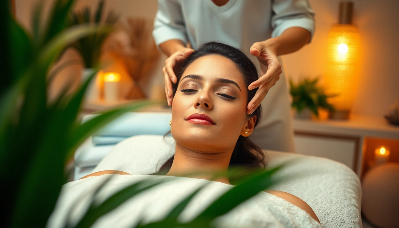 Experience a revitalizing facial near me in a tranquil spa setting, enhancing relaxation and rejuvenation.