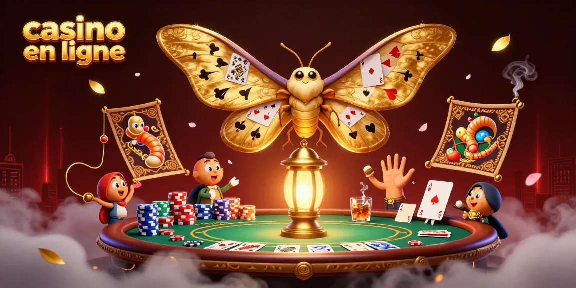 Jouer au casino en ligne avec des personnages 3D en couleurs vives et des éléments de poker.