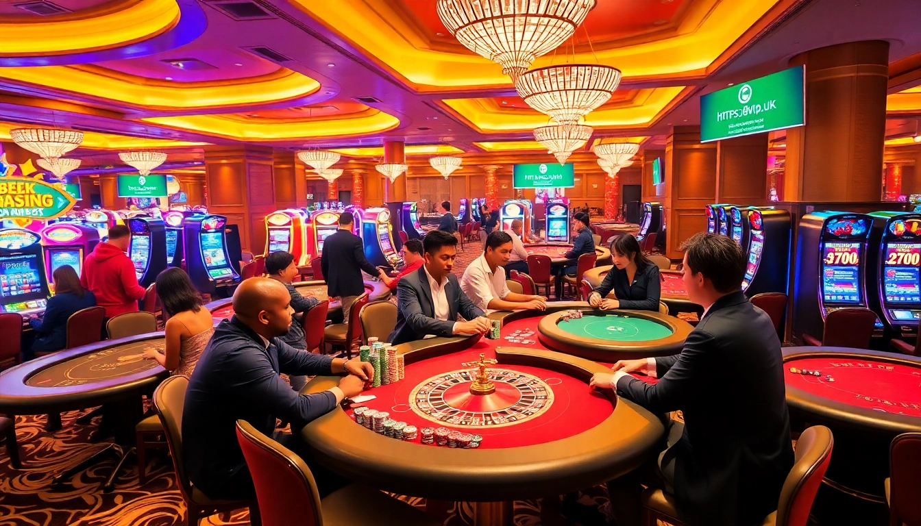 Experience thrilling gameplay and luxury at https://68vip.uk/ with engaging casino tables and vibrant atmosphere.