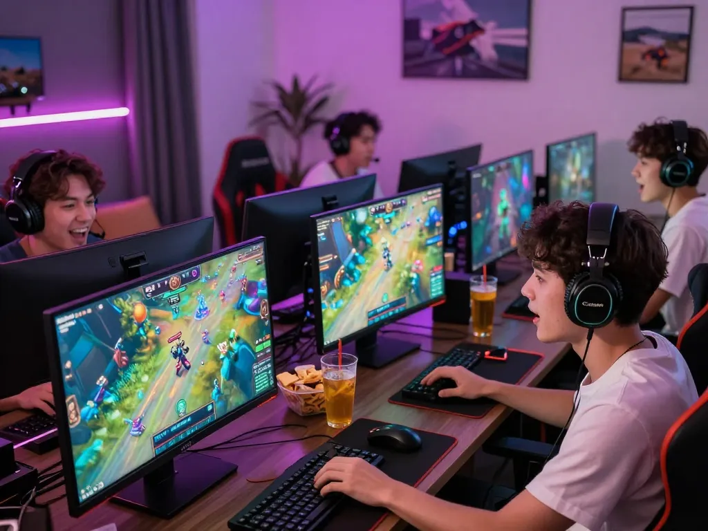 Experience the thrill of online gaming with autowin88 players immersed in exciting digital games.