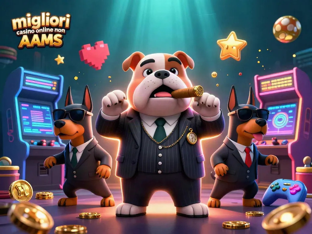 I migliori casino online non AAMS offrono un'esperienza di gioco avvincente in un'illustrazione vivace.