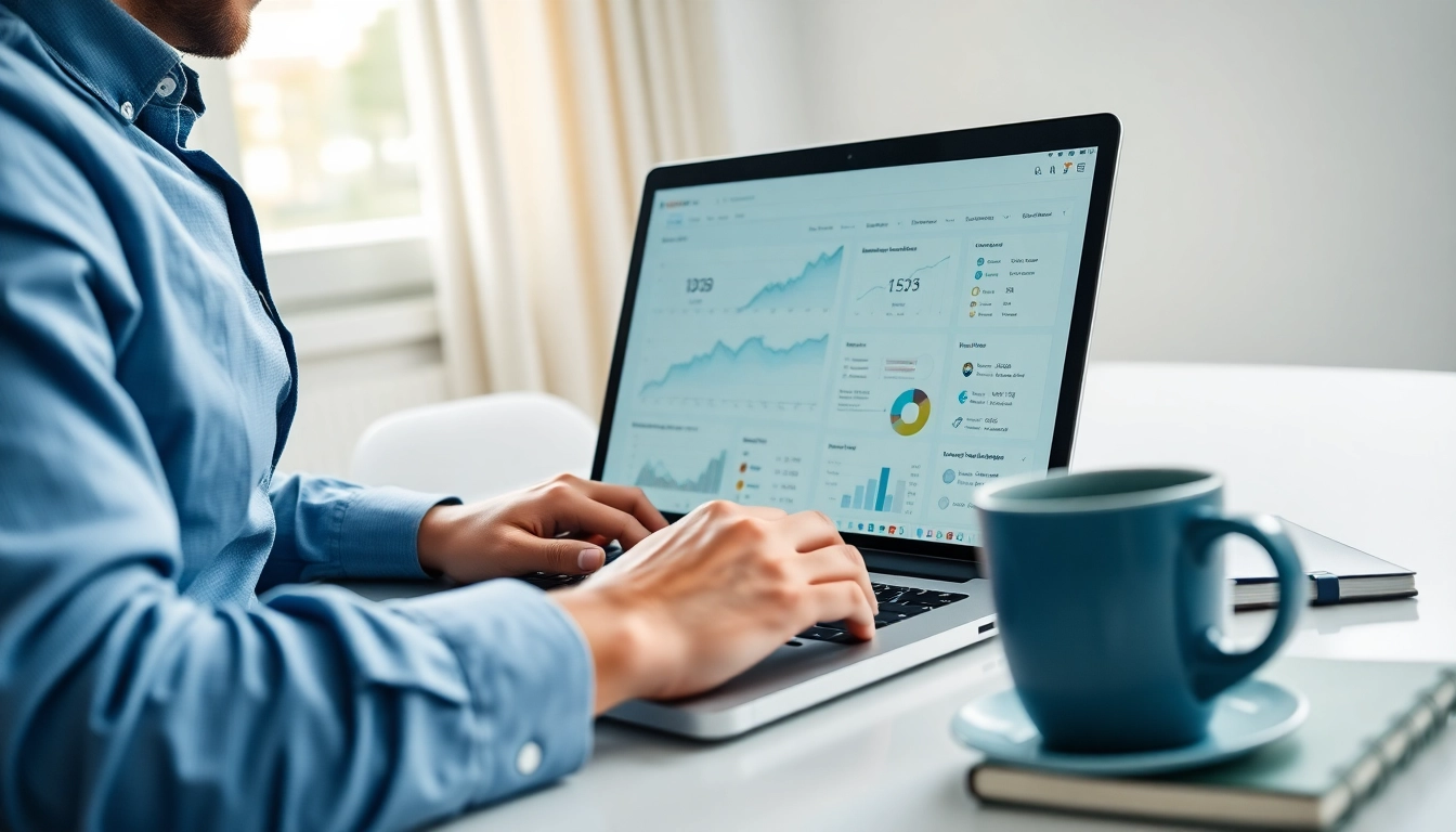Design a user-friendly Link in bio tool interface showcasing analytics and creativity.
