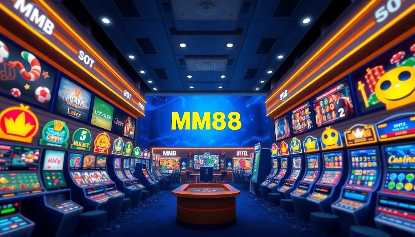 MM88 online gaming platform with diverse games and modern interface.