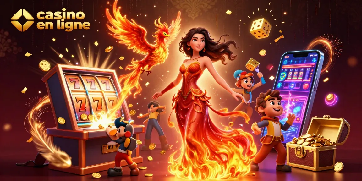 Jouez à des jeux excitants au casino en ligne tout en profitant d'une scène numérique 3D dynamique.