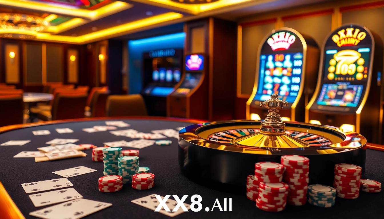 Experience the thrill of online betting at XX88.AI with vibrant casino games and excitement.
