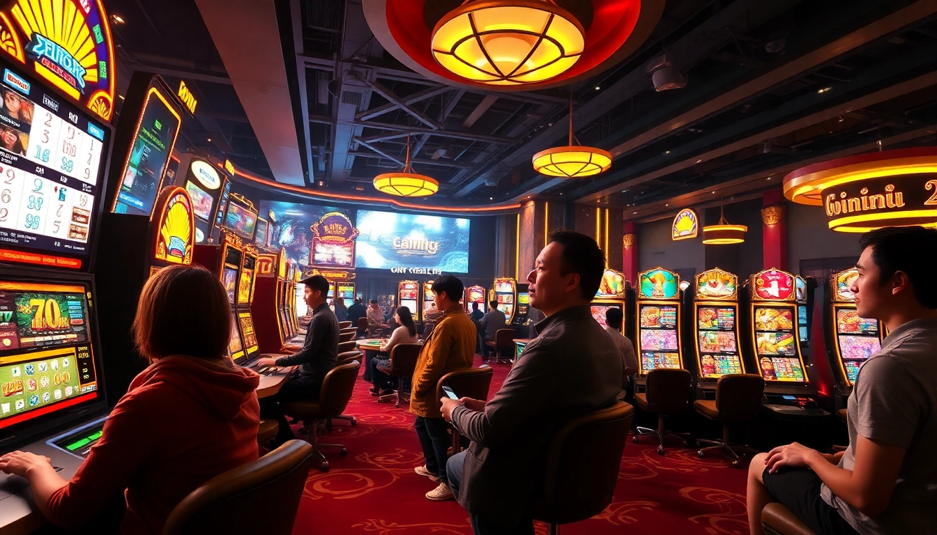 Hello88win.live provides an exciting online casino experience with players enjoying dynamic games in a vibrant setting.