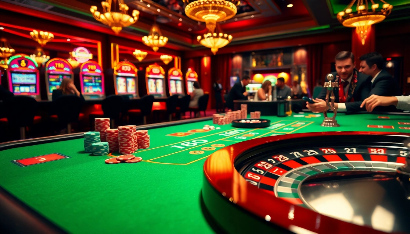 Experience the thrill of winning at 888new with vibrant casino tables and engaged players.