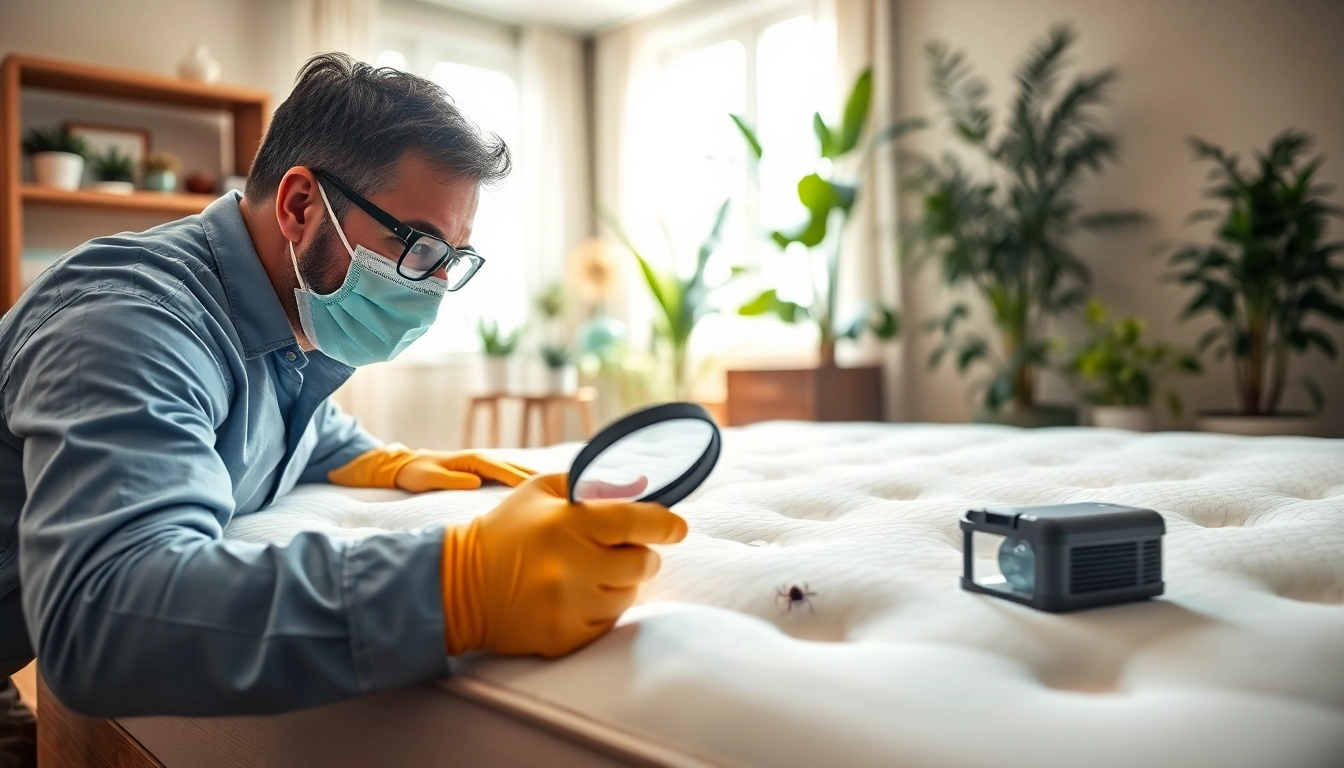 Inspect bedbugs professionally using https://affordablebedbugexterminators.com techniques and tools in a clean home environment.