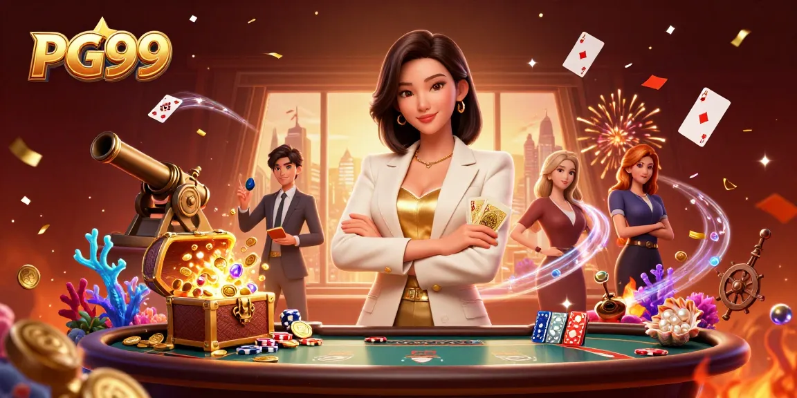 Experience thrilling games at PG99 with elegant designs featuring advanced gaming elements.