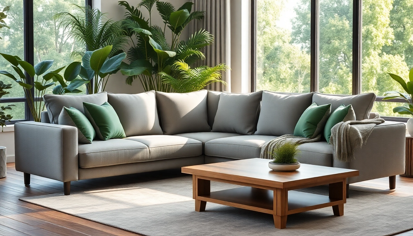Relaxing view of https://corner-sofas.co.uk corner sofa in a stylish living room environment.