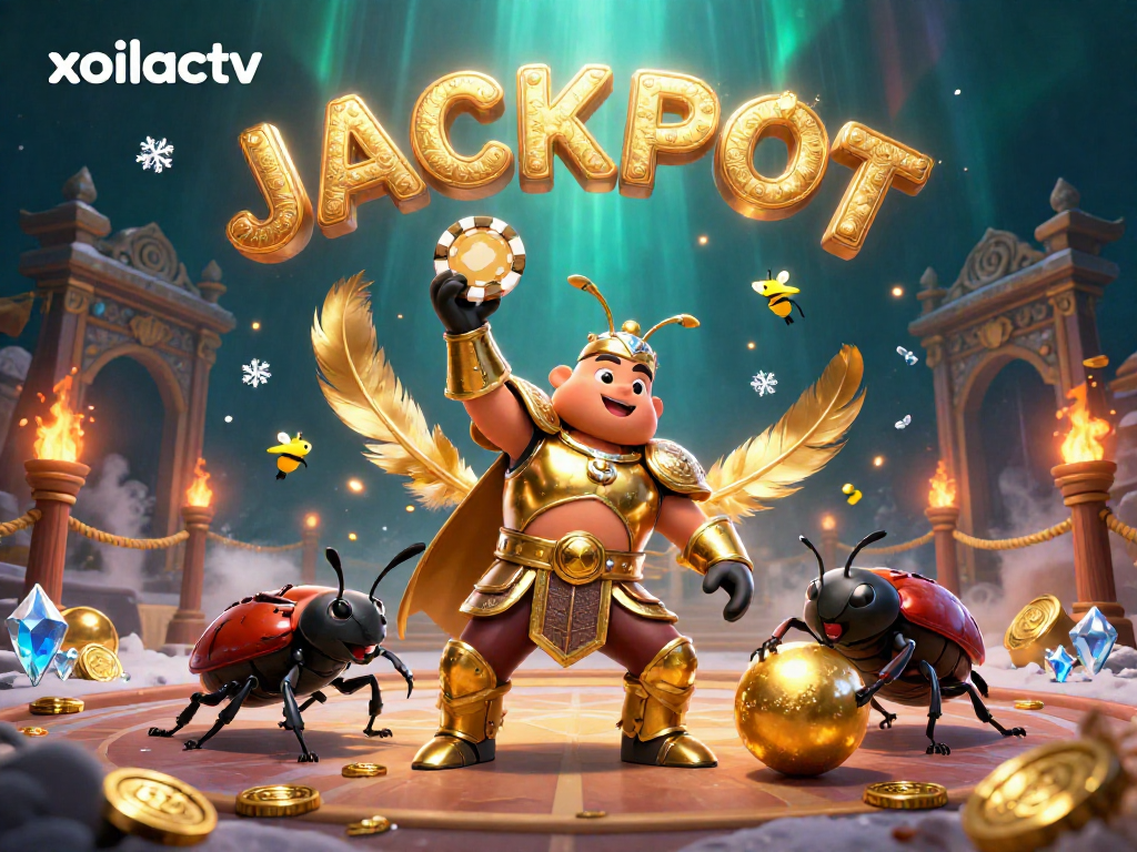 Activate your winning potential with xoilactv’s 3D casino adventure featuring beetles and jackpots!