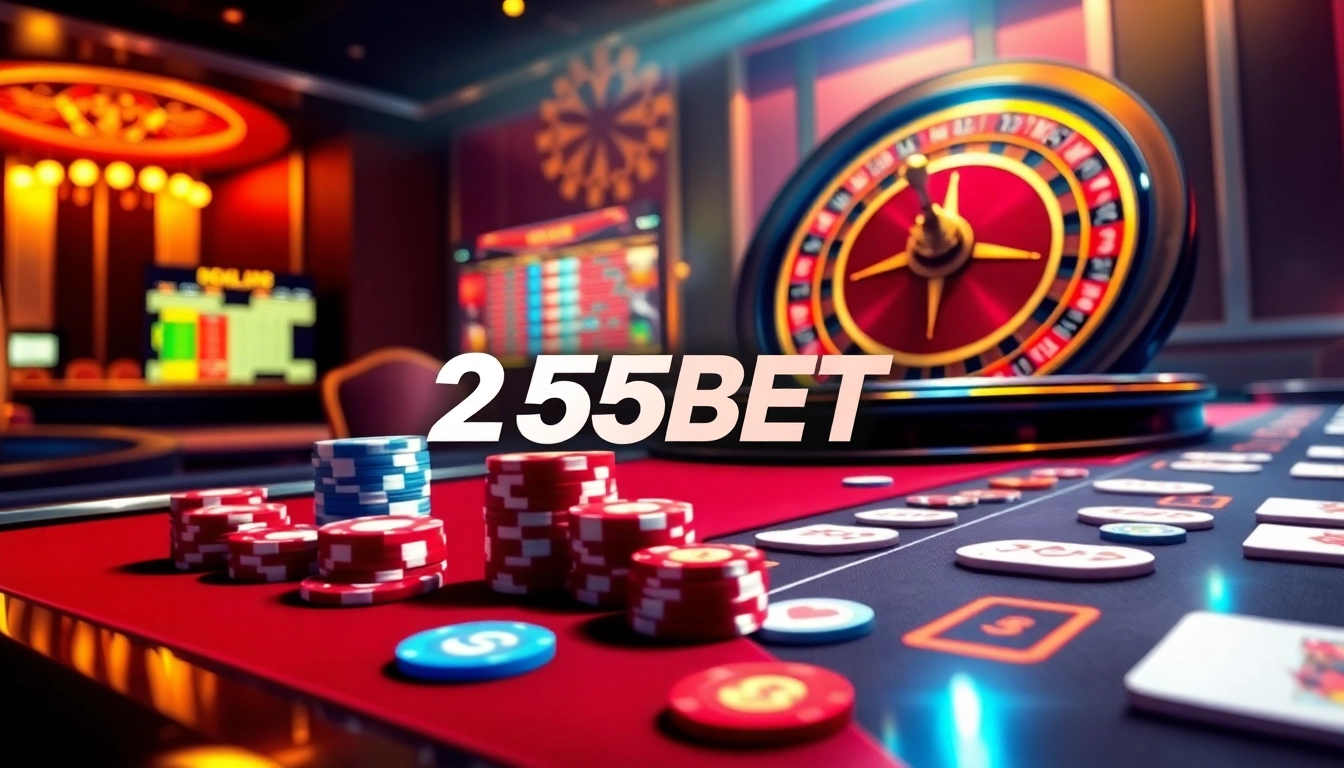 Experience excitement with 255BET's immersive online casino atmosphere and gaming options.