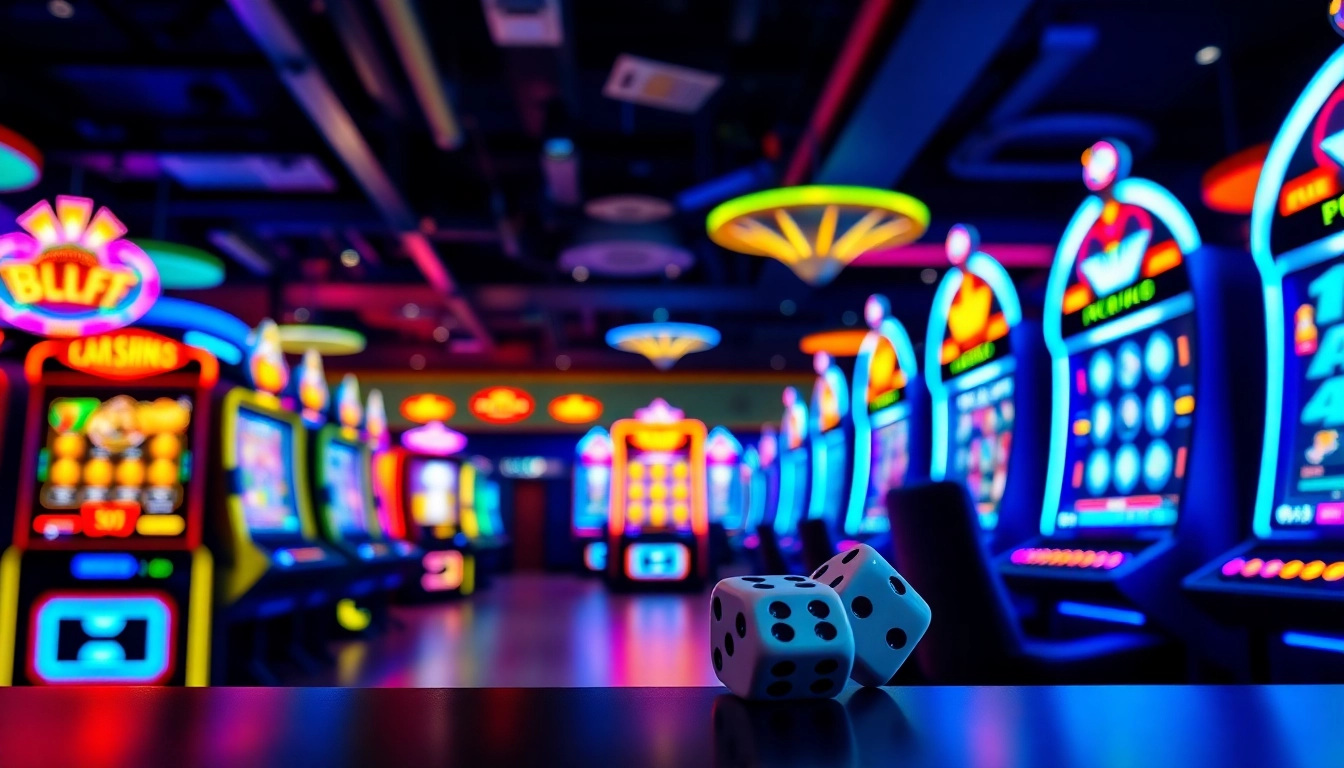 Engaging digital casino scene featuring https://mega888tm.club with vibrant gaming visuals.