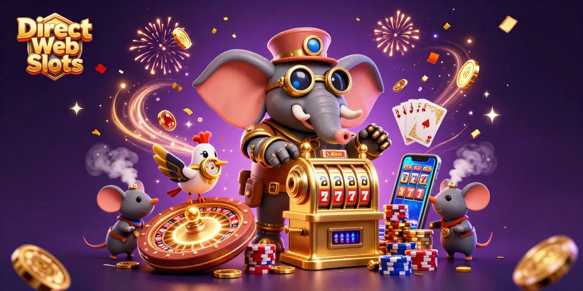 Spin the reels on Direct Web Slots while winning shimmering gems and golden coins.