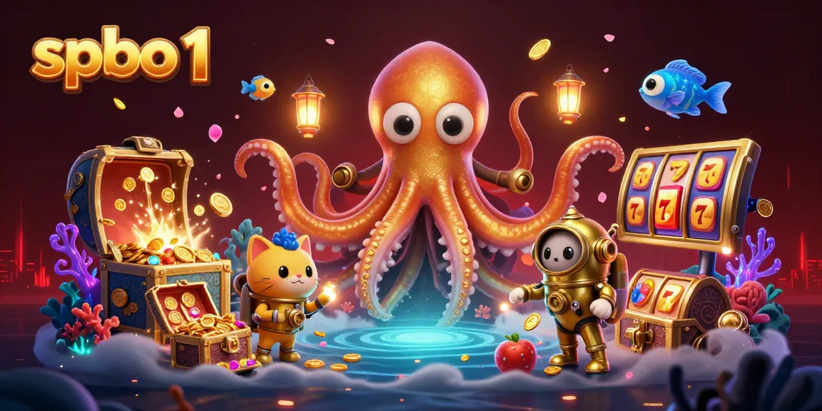 Engage with spbo 1's thrilling slot experience amidst a dynamic underwater adventure.