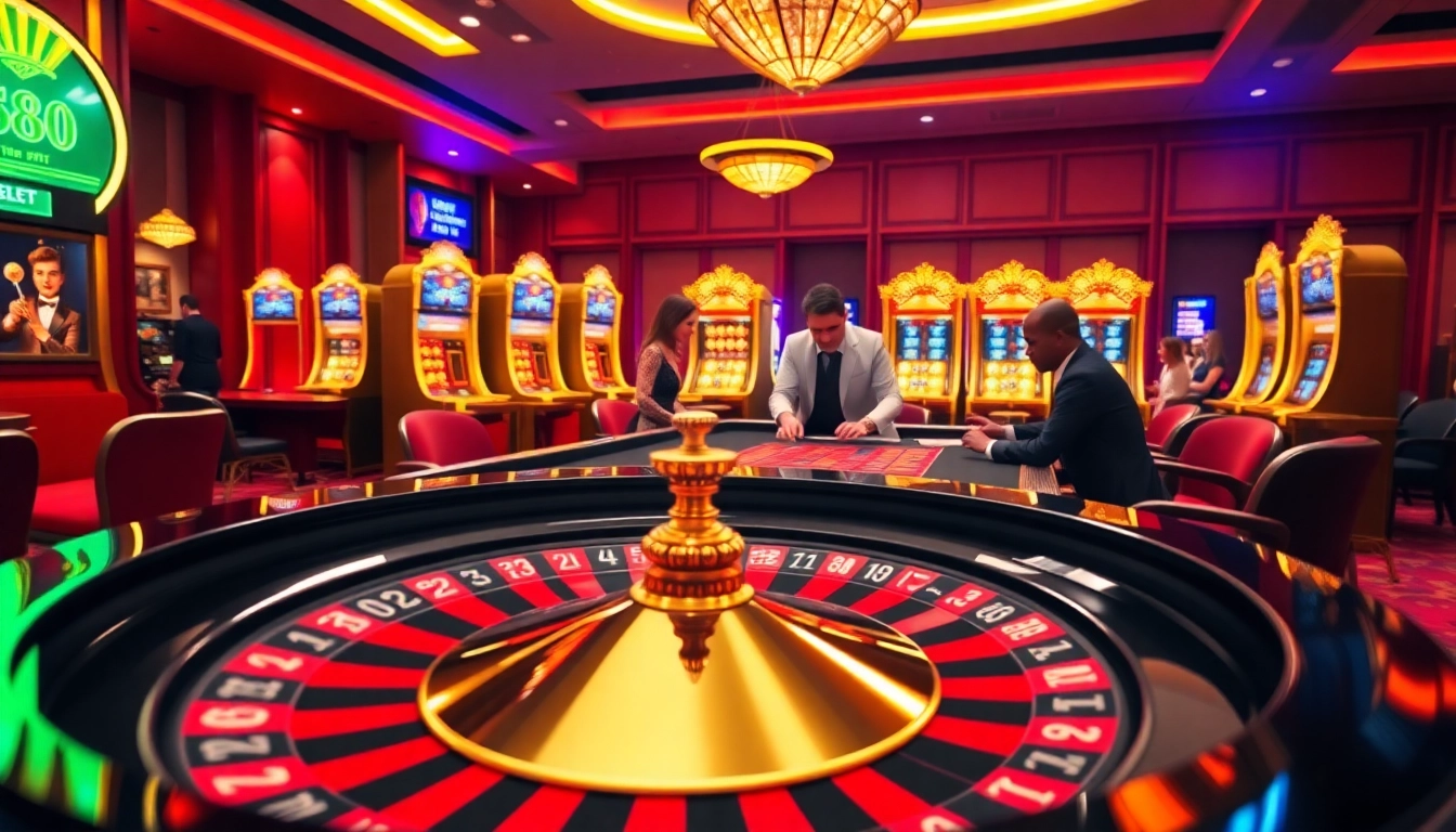 Experience the thrill of winning with TR88 at a luxurious casino table filled with excitement.