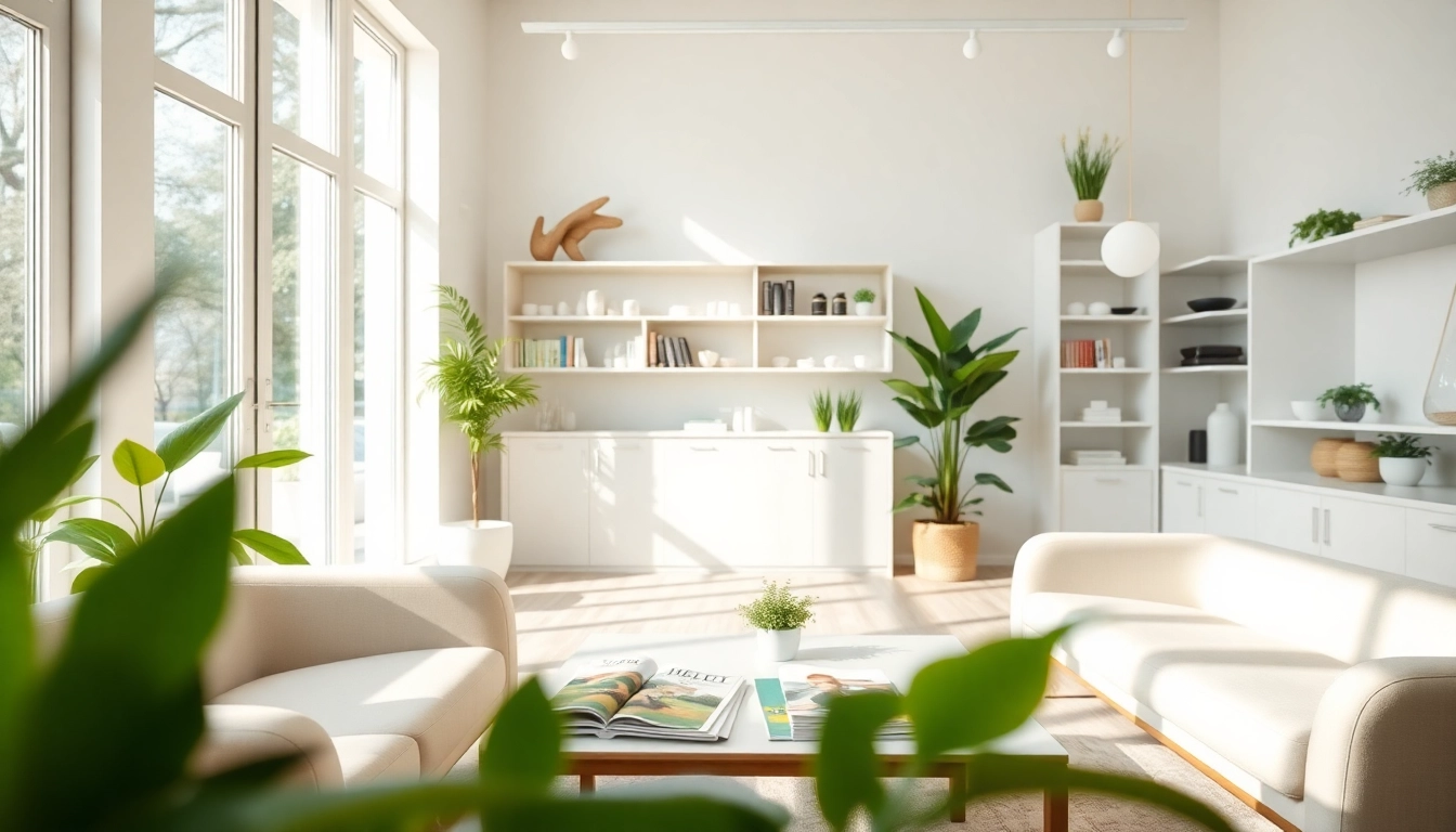 Consultation area at relooking-minceur-sarreguemines.fr with wellness resources and plants.