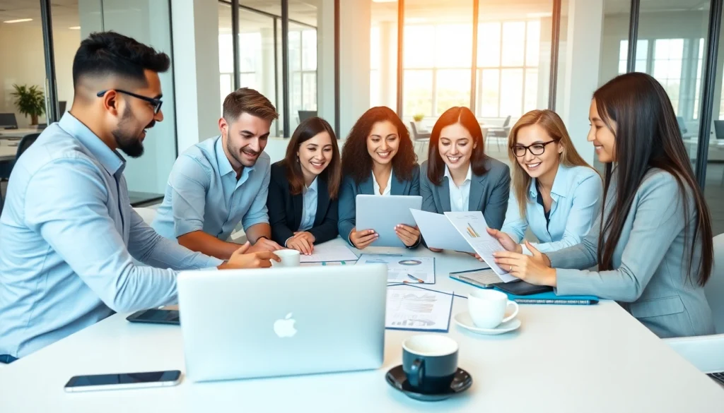 Engaging digital marketing strategy session at https://uu88.how/ with diverse teams collaborating effectively.