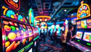 เล่นสล็อตออนไลน์ที่สนุกสนานในคาสิโนออนไลน์ที่เต็มไปด้วยแสงสีสันสดใส