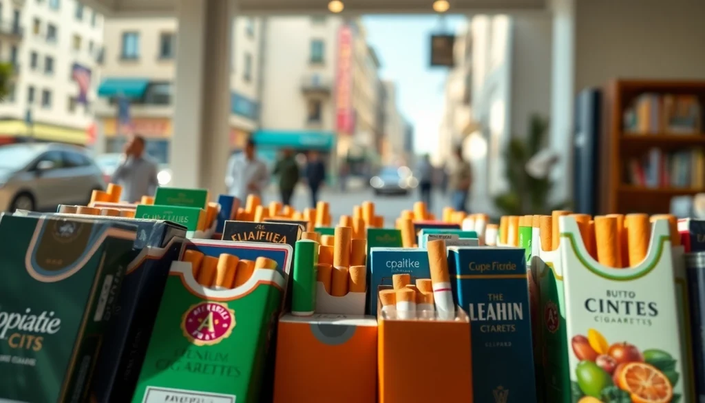 Explore premium cigarettes at https://bureenok.com with vibrant packaging and unique flavors.
