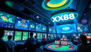 Engaging online casino scene showcasing XX88 games with vibrant colors and immersive gameplay.